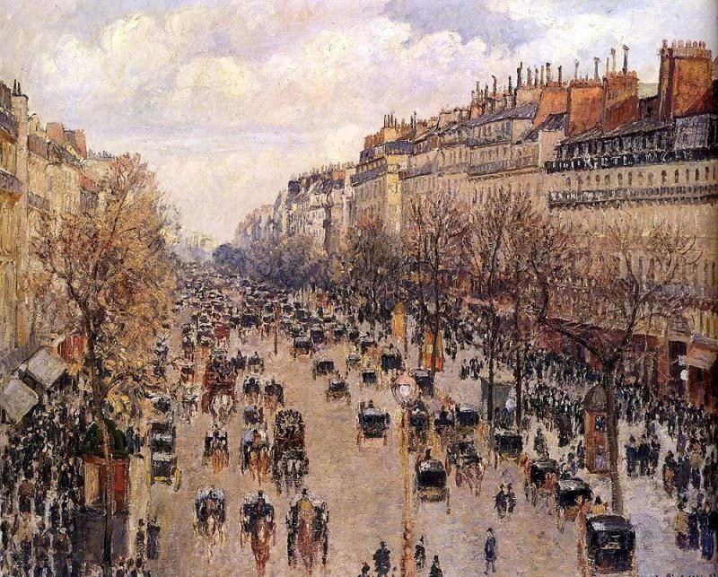 Camille Pissarro Boulevard Montmarte